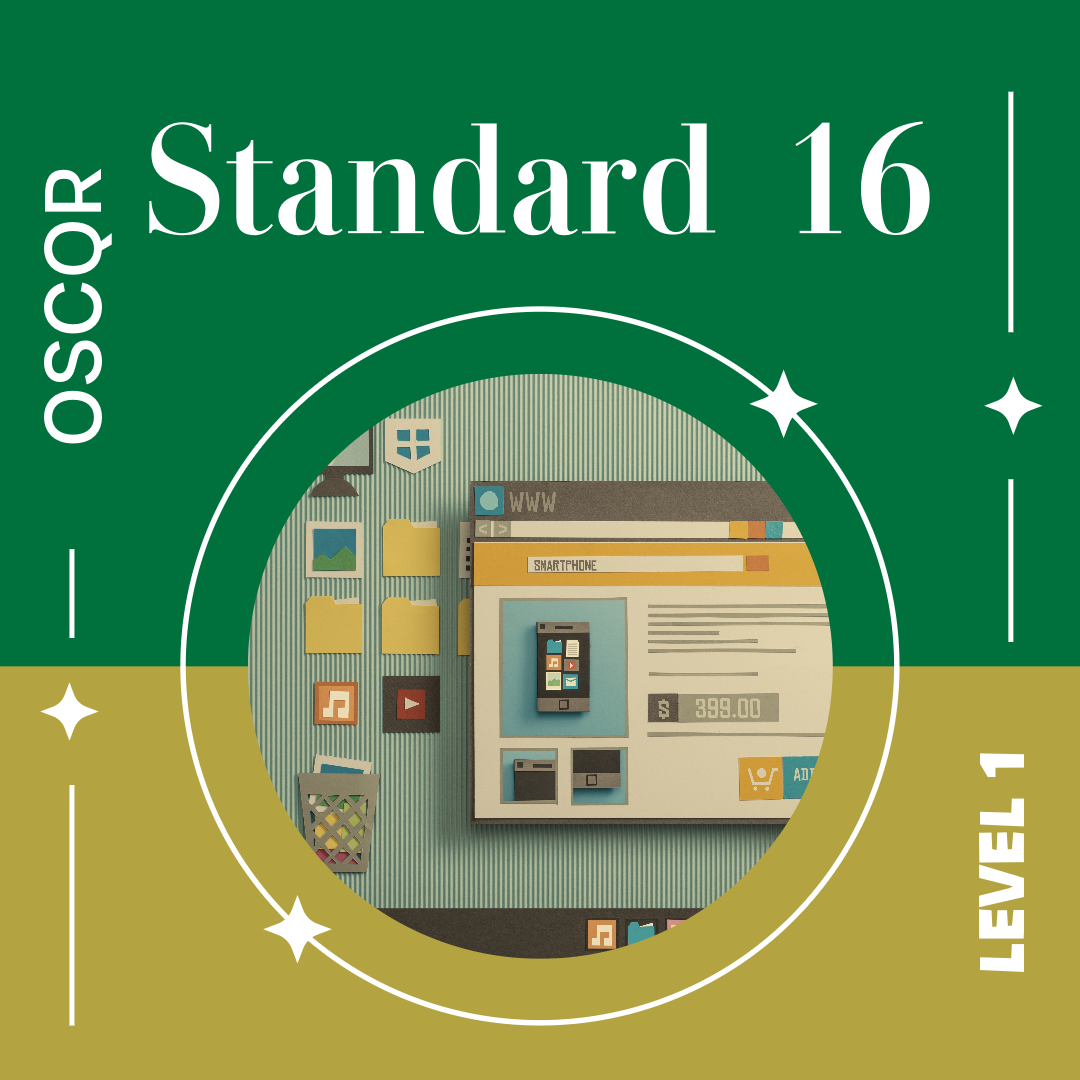 Apply OSCQR Standards to Your Courses CCRI